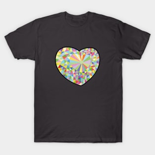 dimond heart T-Shirt